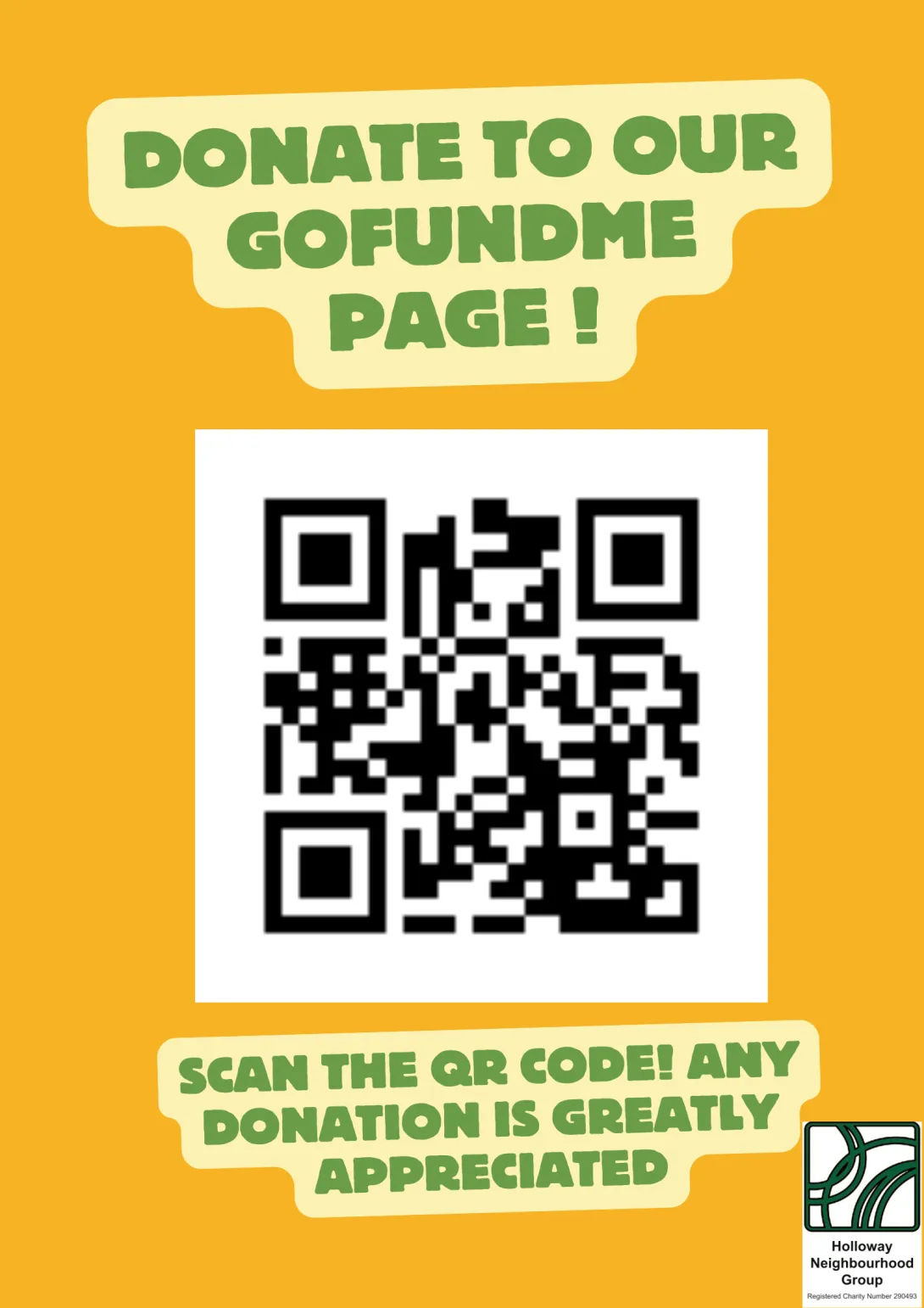 Donate to our Go Fund Me